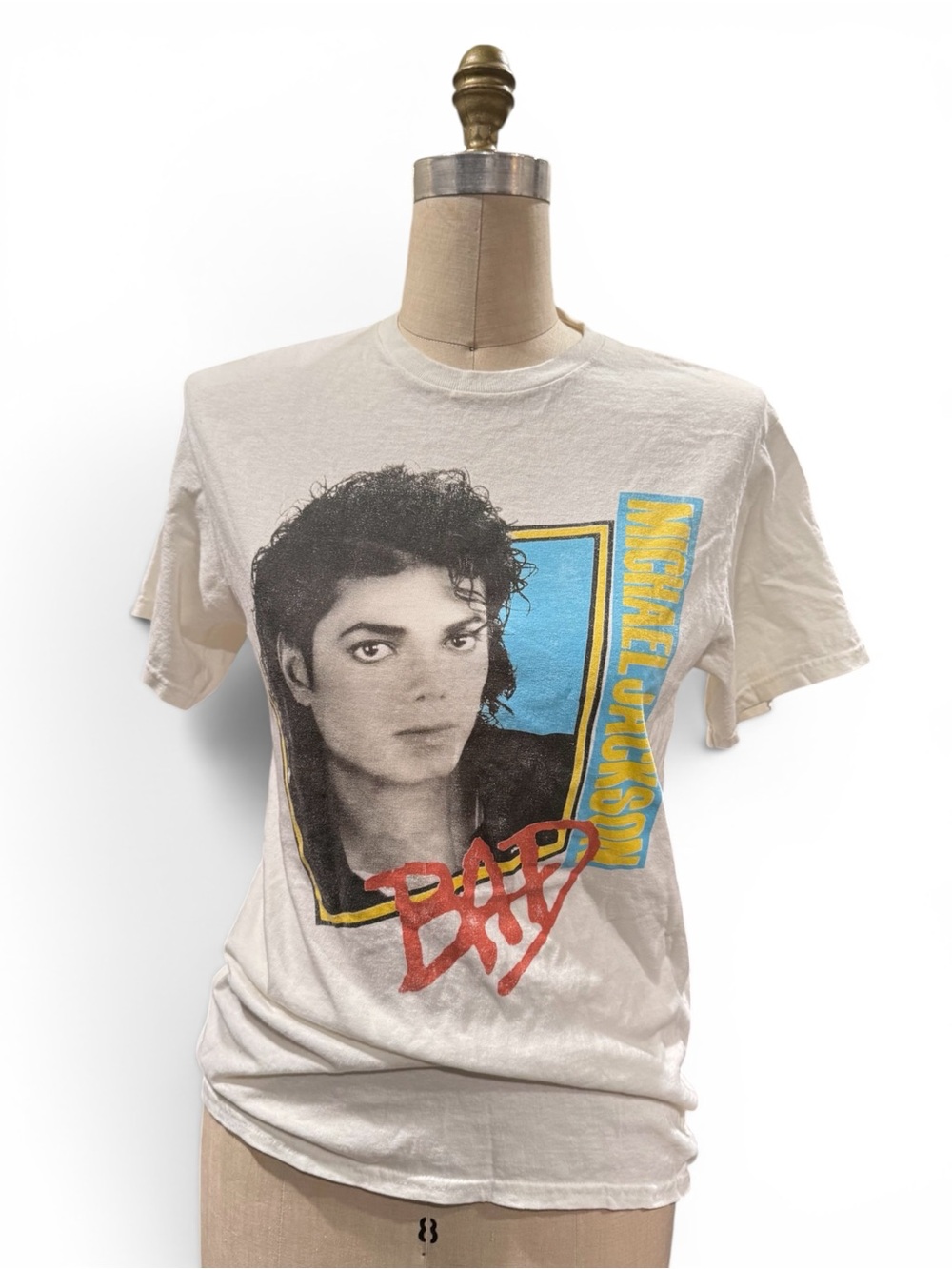 Michael Jackson “Bad” Graphic Tee – Junk Food Tees Retro Pop Shirt - Picture 2 of 5